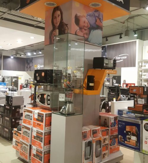 CAMBIO DE GRAFICA E ILUMINACIÓN SOMELA - ELECTROLUX MIDAS-LTM